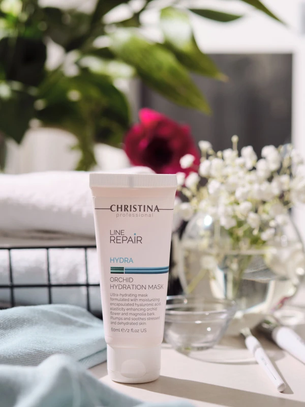 Line Repair Hydra - Ультраувлажняющая маска с экстрактом орхидеи